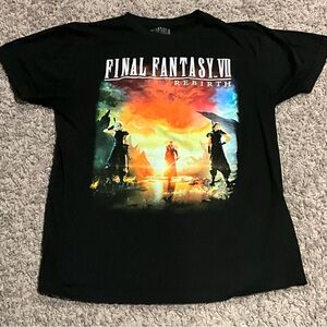 Final Fantasy VII Rebirth Black T-Shirt